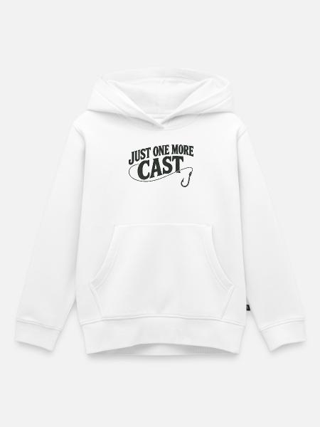 Nur noch ein Cast - Kinder Premium Organic Hoodie - Weiß