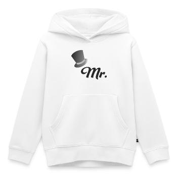 bräutigam - Kinder Premium Organic Hoodie - Weiß - Vorne - AI Model Kid Female (0cm)