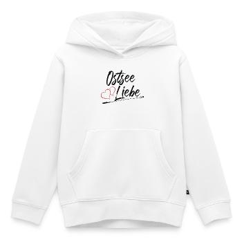 Ostsee Liebe - Kinder Premium Organic Hoodie - Weiß - Vorne - AI Model Kid Female (0cm)