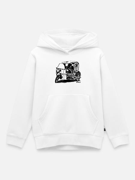 Simson Duo Krause - Kinder Premium Organic Hoodie - Weiß