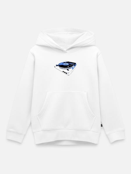 LP - Kinder Premium Organic Hoodie - Weiß