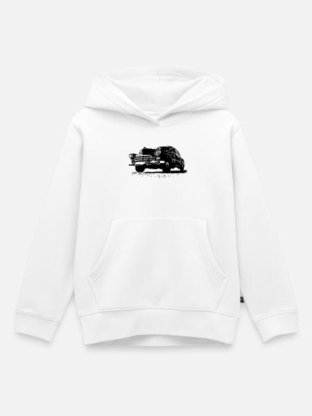 GAZ 12 ZIM - Kinder Premium Organic Hoodie - Weiß
