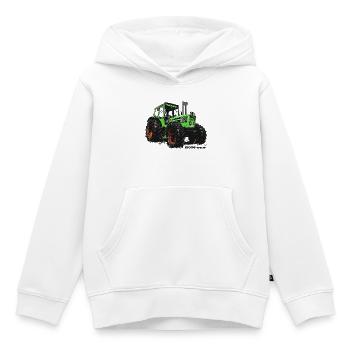 Deutz 13006 Special | Deutz Traktor | Deutz - Kinder Premium Organic Hoodie - Weiß - Vorne - AI Model Kid Female (0cm)
