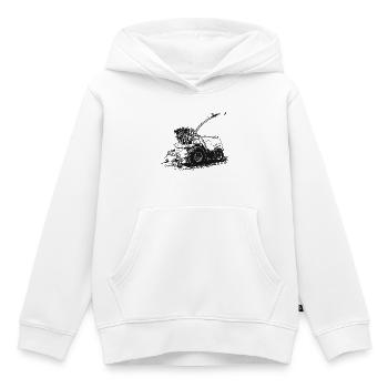Jaguar 930 Combine Harvester - Kids Premium Organic Hoodie - white - Front - AI Model Kid Female (0cm)