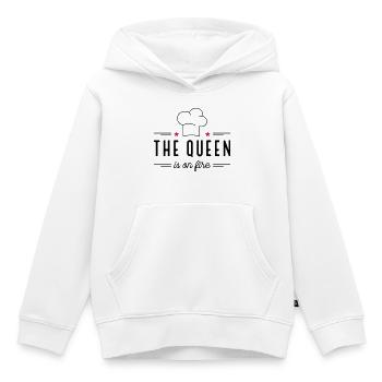 Weihnachtsgeschenke für Frauen - Kinder Premium Organic Hoodie - Weiß - Vorne - AI Model Kid Female (0cm)