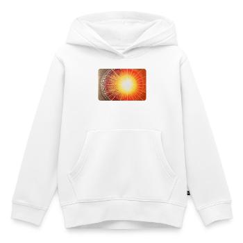 Sternentor Auflösung der alten Matrix Sonja Ariel - Kinder Premium Organic Hoodie - Weiß - Vorne - AI Model Kid Female (0cm)