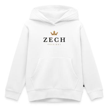 Zech Original Familienlogo - Kinder Premium Organic Hoodie - Weiß - Vorne - AI Model Kid Female (0cm)