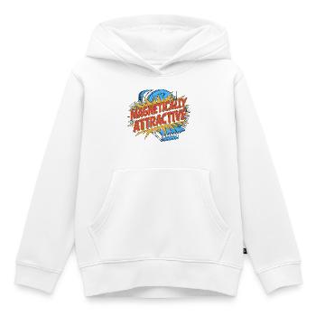 Technicien IRM Technologue IRM Magnétiquement Attrayante - Sweat Premium à capuche enfant bio - blanc - Devant - AI Model Kid Female (0cm)