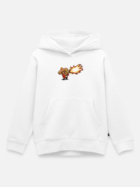 Mariachi Feuersturm - Kinder Premium Organic Hoodie - Weiß