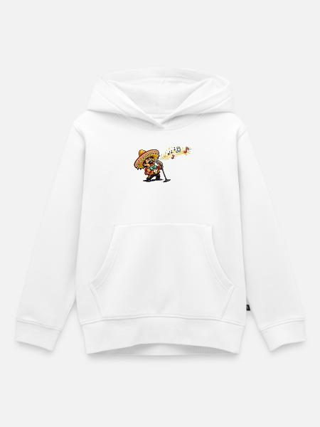 Viva Mariachi Bühnenkraft - Kinder Premium Organic Hoodie - Weiß