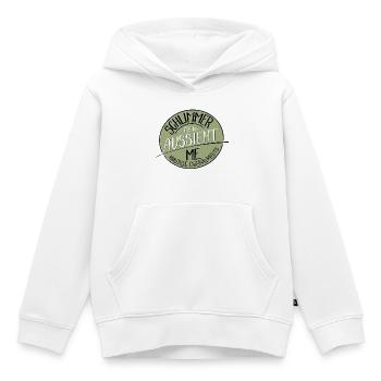 Schlimmer als es aussieht, M.E. - Kinder Premium Organic Hoodie - Weiß - Vorne - AI Model Kid Female (0cm)