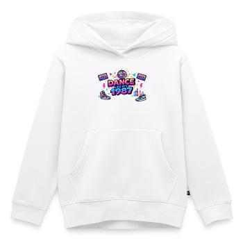 Tanze wie 1987 - Kinder Premium Organic Hoodie - Weiß - Vorne - AI Model Kid Female (0cm)