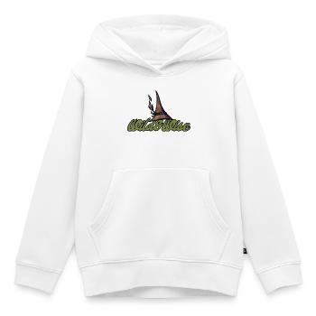 Wild & Wise Nature Wappen - Kinder Premium Organic Hoodie - Weiß - Vorne - AI Model Kid Female (0cm)