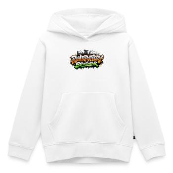 Graffiti Streetwear Sprayschrift - Kinder Premium Organic Hoodie - Weiß - Vorne - AI Model Kid Female (0cm)