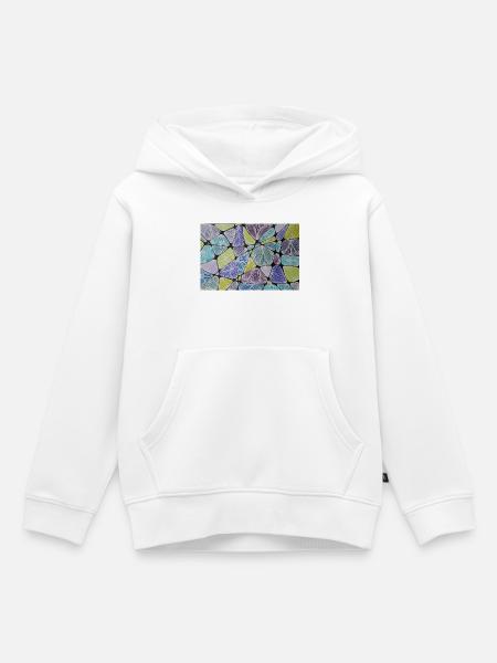 Spektrum - Kinder Premium Organic Hoodie - Weiß