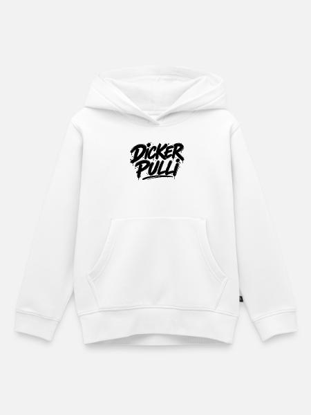 Dicker Pulli - Kinder Premium Organic Hoodie - Weiß