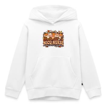 NICU-Nurse: Die kleinsten Kürbchen - Kinder Premium Organic Hoodie - Weiß - Vorne - AI Model Kid Female (0cm)