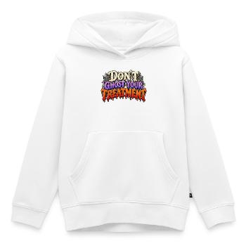 Ignorieren Sie Ihre Behandlung nicht - Kinder Premium Organic Hoodie - Weiß - Vorne - AI Model Kid Female (0cm)