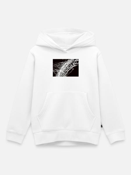 Lichtspiele 1 - Kinder Premium Organic Hoodie - Weiß