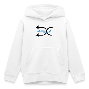 Entschuldigung - Kinder Premium Organic Hoodie - Weiß - Vorne - AI Model Kid Female (0cm)