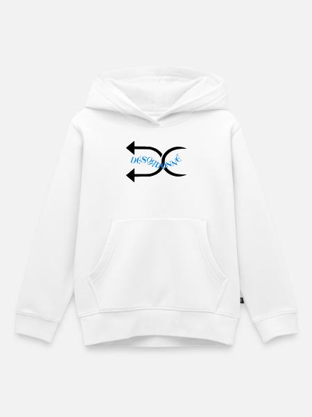 Entschuldigung - Kinder Premium Organic Hoodie - Weiß