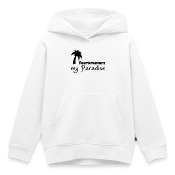 Fuerteventura Paradise - Kids Premium Organic Hoodie - white - Front - AI Model Kid Female (0cm)