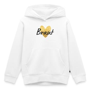 Braut Jungesellinnenabschied - Kinder Premium Organic Hoodie - Weiß - Vorne - AI Model Kid Female (0cm)
