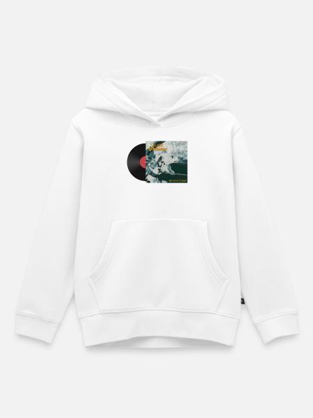 Vinyl - Kinder Premium Organic Hoodie - Weiß