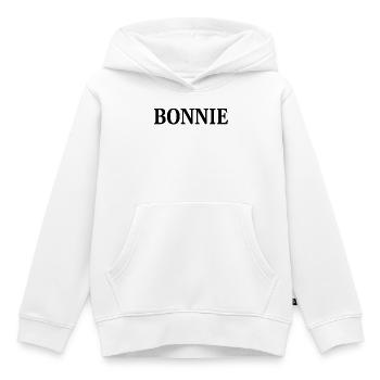 BONNIE - Sweat Premium à capuche enfant bio - blanc - Devant - AI Model Kid Female (0cm)