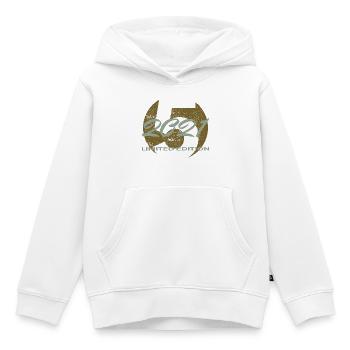 5. Geburtstag 2021 Jungen und Mädchen Geschenk - Kinder Premium Organic Hoodie - Weiß - Vorne - AI Model Kid Female (0cm)