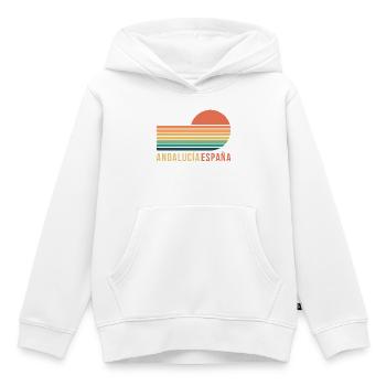 Andalusien, Spanien - Kinder Premium Organic Hoodie - Weiß - Vorne - AI Model Kid Female (0cm)