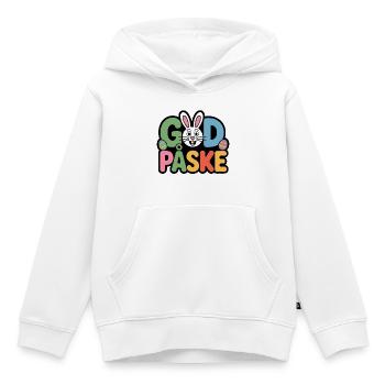 Lapin de Pâques mignon - Sweat Premium à capuche enfant bio - blanc - Devant - AI Model Kid Female (0cm)