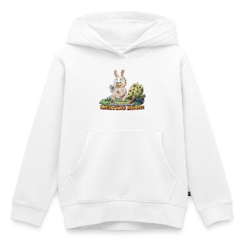 Siggi und der Zauberwald - Honig  - Kinder Premium Organic Hoodie - Weiß - Vorne - AI Model Kid Female (0cm)