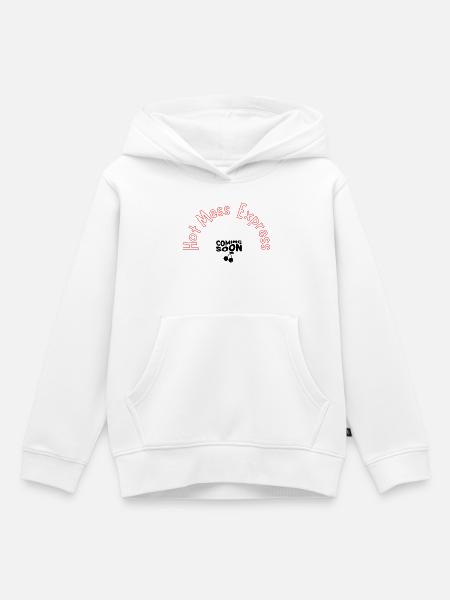 Hot Mess Express - Kinder Premium Organic Hoodie - Weiß