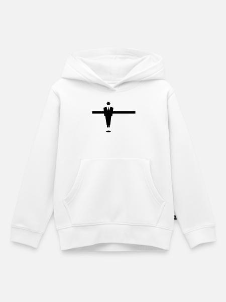 Kicker, Maffia - Kinder Premium Organic Hoodie - Weiß