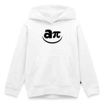 La formule du bonheur - Sweat Premium à capuche enfant bio - blanc - Devant - AI Model Kid Female (0cm)