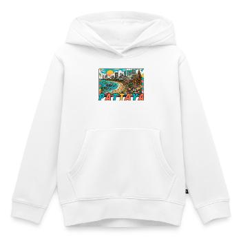 Pattaya Thailand Party Design - Kinder Premium Organic Hoodie - Weiß - Vorne - AI Model Kid Female (0cm)