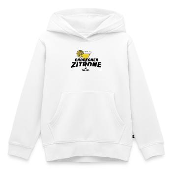 Vegan Veganer Veganerin Bio - Kinder Premium Organic Hoodie - Weiß - Vorne - AI Model Kid Female (0cm)
