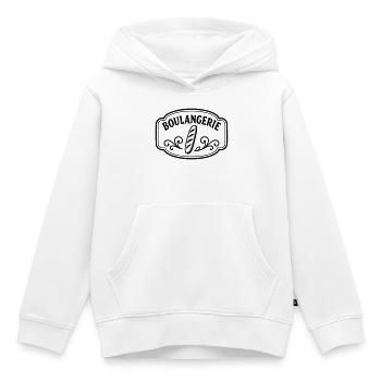 Bäckerei - Kinder Premium Organic Hoodie - Weiß - Vorne - AI Model Kid Female (0cm)