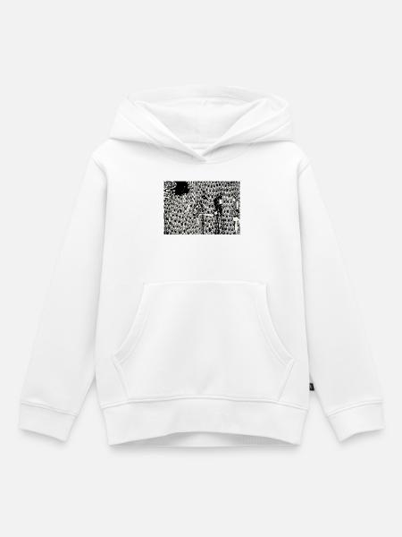 Cassandra and Apollon - Kinder Premium Organic Hoodie - Weiß