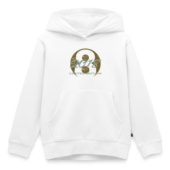 8th Birthday 2018 Boys and Girls Gift - Kids Premium Organic Hoodie - white - Front - AI Model Kid Female (0cm)