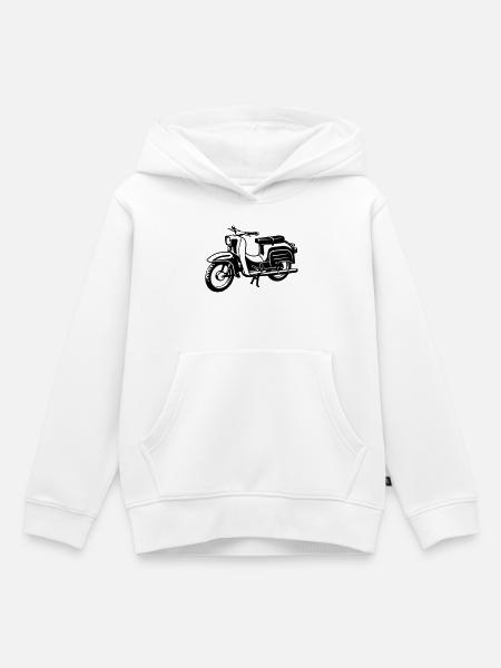 Schwalbe - Kinder Premium Organic Hoodie - Weiß
