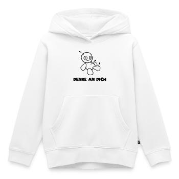 Voodoo Puppe - Kinder Premium Organic Hoodie - Weiß - Vorne - AI Model Kid Female (0cm)