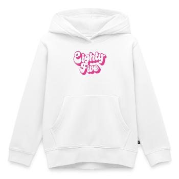 Quatre-vingt-cinq femmes du 85e anniversaire de ses 85 ans - Sweat Premium à capuche enfant bio - blanc - Devant - AI Model Kid Female (0cm)