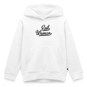 Evil Woman - Kids Premium Organic Hoodie - white - Front - AI Model Kid Female (0cm)