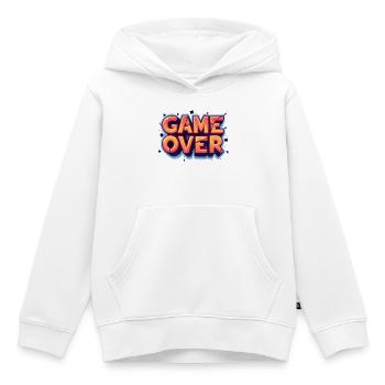 Game Over - Kinder Premium Organic Hoodie - Weiß - Vorne - AI Model Kid Female (0cm)