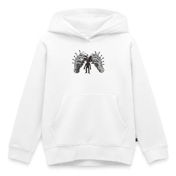 Dämonische Hände Puppenspiel Horror Gothic - Kinder Premium Organic Hoodie - Weiß - Vorne - AI Model Kid Female (0cm)