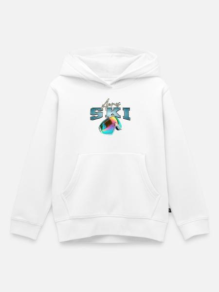 Apres Ski - Kinder Premium Organic Hoodie - Weiß