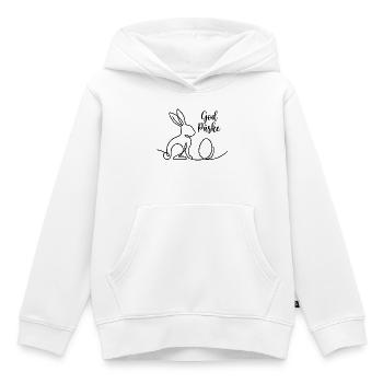 God Påske, Süßes Hasen Oster Shirt, Tasche, Hoodie - Kinder Premium Organic Hoodie - Weiß - Vorne - AI Model Kid Female (0cm)