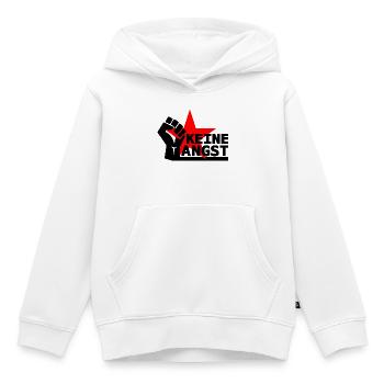 Widerstand - Keine Angst - Kinder Premium Organic Hoodie - Weiß - Vorne - AI Model Kid Female (0cm)